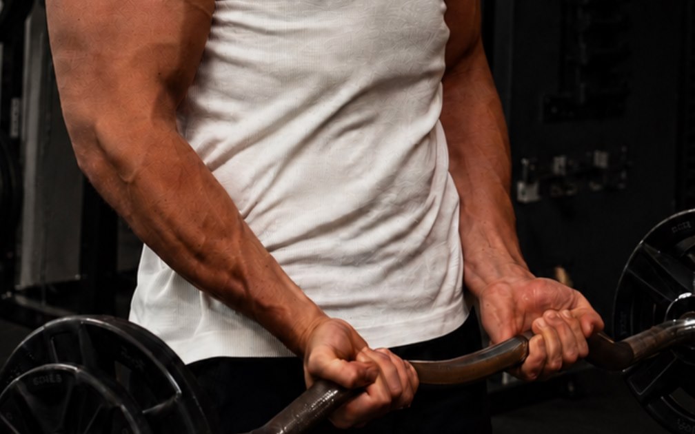 Entrenamiento de fuerza con barra
